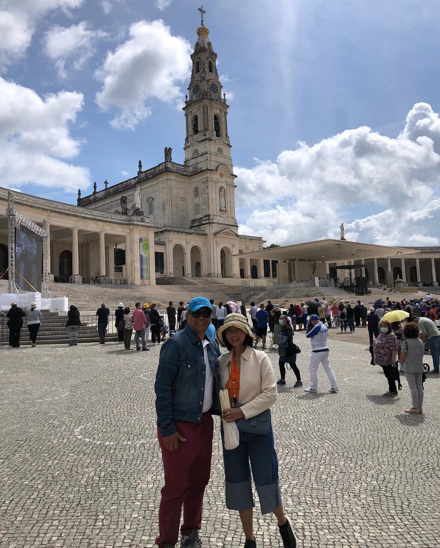 Shrine of Fátima and Night Templar of Tomar